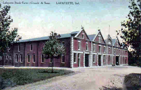 «LaFayette Stock Farm postcard ca.1910»